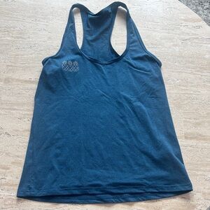 Tres Piñas Navy Tank Top
